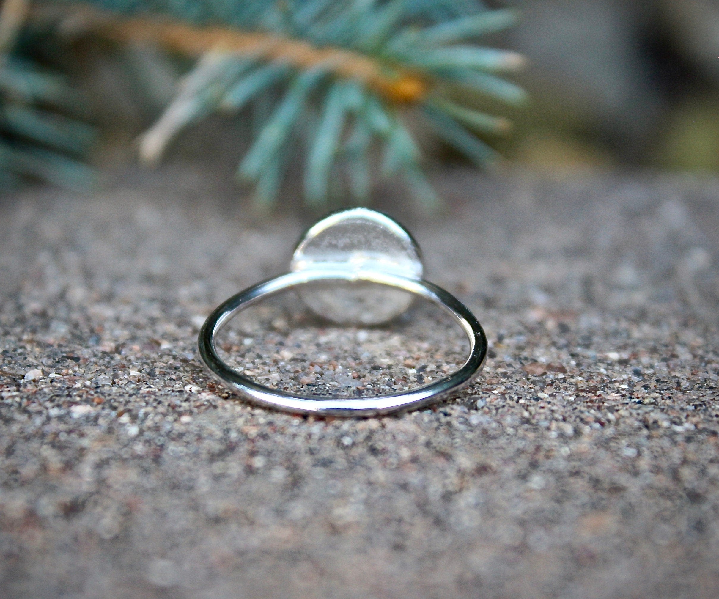 Sterling Silver Dragonfly Symbol Ring