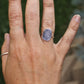 Oval Fingerprint Ring