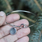 Fingerprint Bangle Bracelet