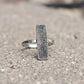 Rectangle Fingerprint Ring