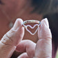 Heart Shaped Fingerprint Ring