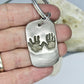Handprints Keychain