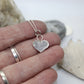 Small Heart Fingerprint Necklace