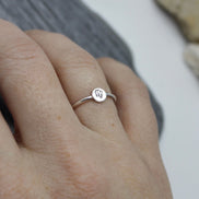 Zodiac Sign Ring in Sterling Silver