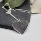 Two Fingerprints Heart Charm