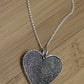 Two Fingerprints Heart Charm