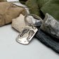 Real Footprint Keychain