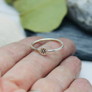 Sun Ring in Sterling Silver