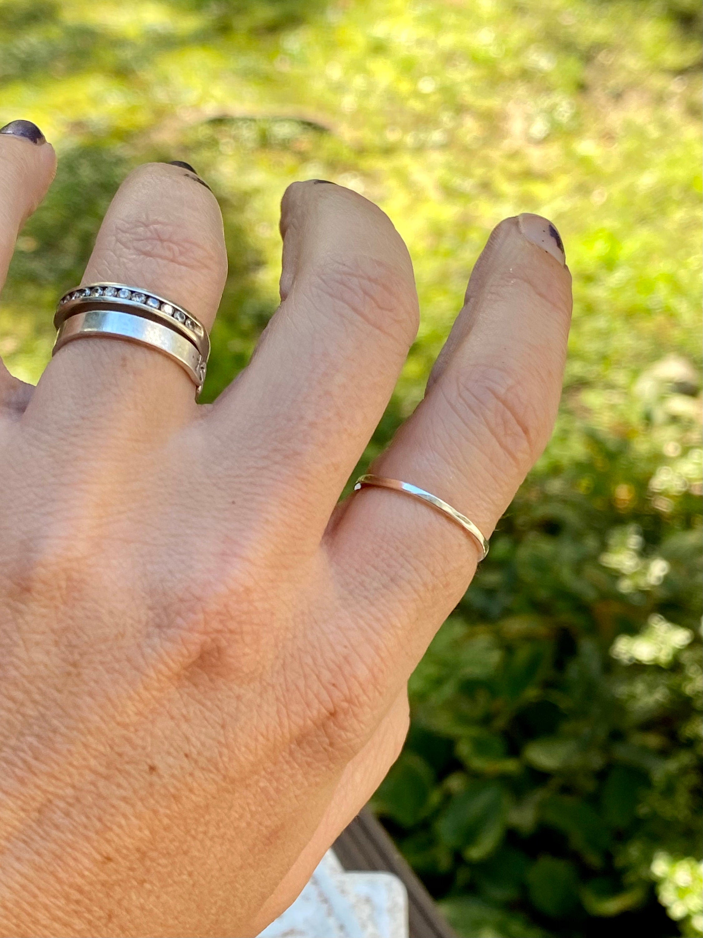 Sterling Silver Stacking Ring