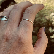 Sterling Silver Stacking Ring