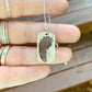 Footprint Charm in Sterling Silver