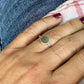 Small Fingerprint Ring in Solid Sterling Silver