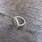 Full Fingerprint Solid Sterling Silver Ring