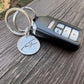 Fingerprint Keychain Circle Shape