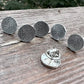 Fingerprint Lapel Pin in Sterling Silver