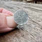 Fingerprint Lapel Pin in Sterling Silver