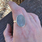 Full Fingerprint Solid Sterling Silver Ring