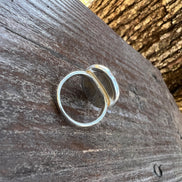 Full Fingerprint Solid Sterling Silver Ring