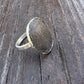 Full Fingerprint Solid Sterling Silver Ring