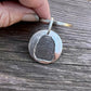 Fingerprint Keychain Circle Shape