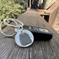 Fingerprint Keychain Circle Shape