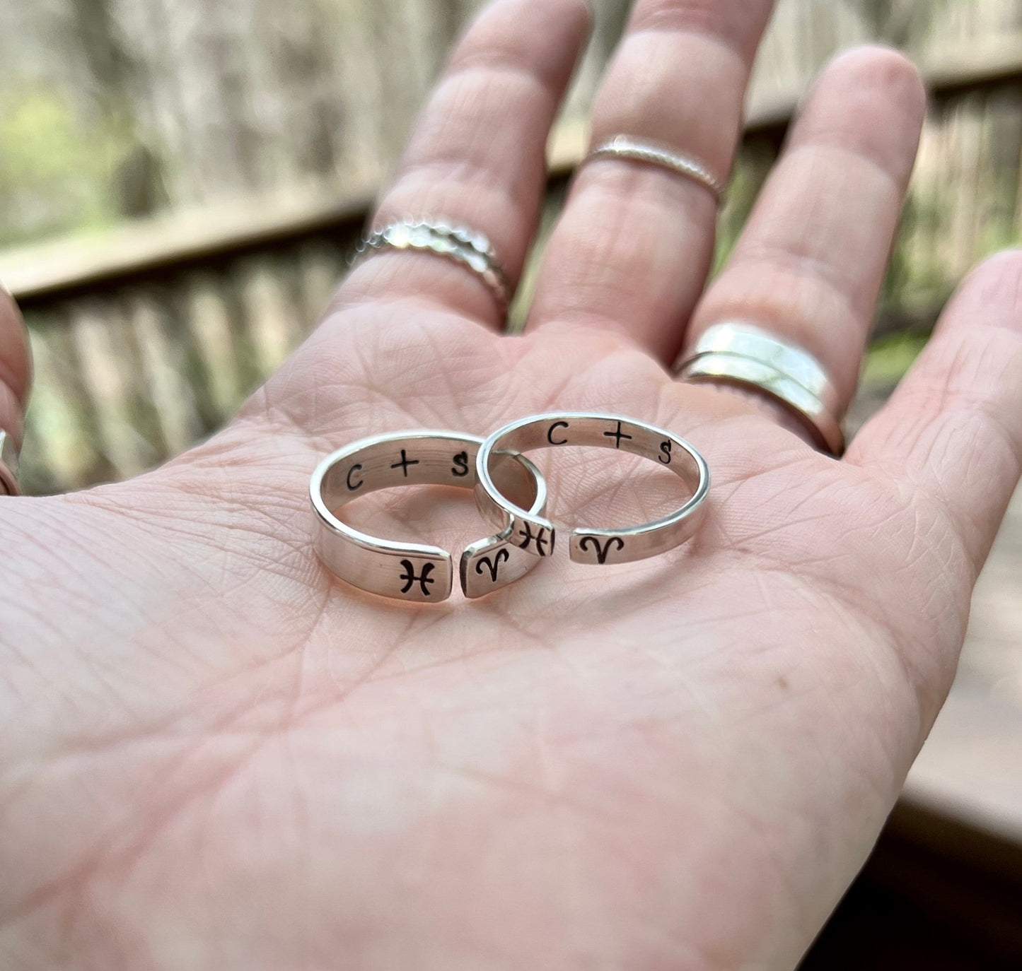Anniversary Date Rings for Couples