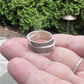 Fingerprint Ring Band in Solid Sterling Silver