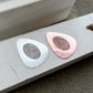 Fingerprint Guitar Pick in Silver and Copper