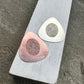 Fingerprint Guitar Pick in Silver and Copper