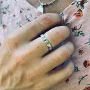Be Still Peace Ring