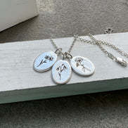 Birth Flower Necklace