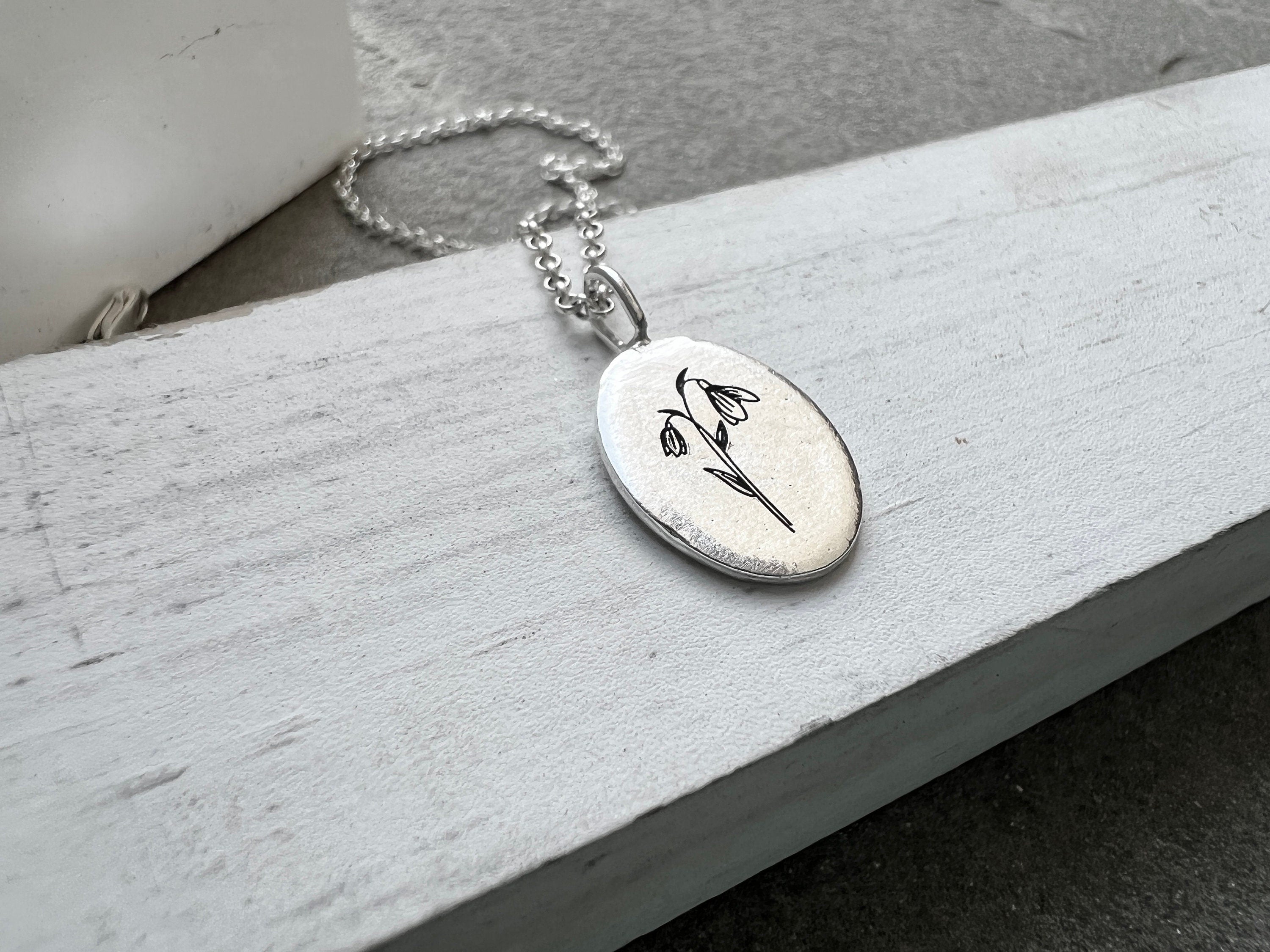 Birth Flower Necklace