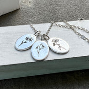 Birth Flower Necklace