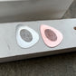 Fingerprint Guitar Pick in Silver and Copper