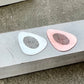 Fingerprint Guitar Pick in Silver and Copper