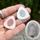 Fingerprint Guitar Pick in Silver and Copper