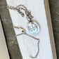 Fingerprint Charm, Engraved in Solid Silver