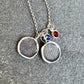 Fingerprint Charm, Engraved in Solid Silver