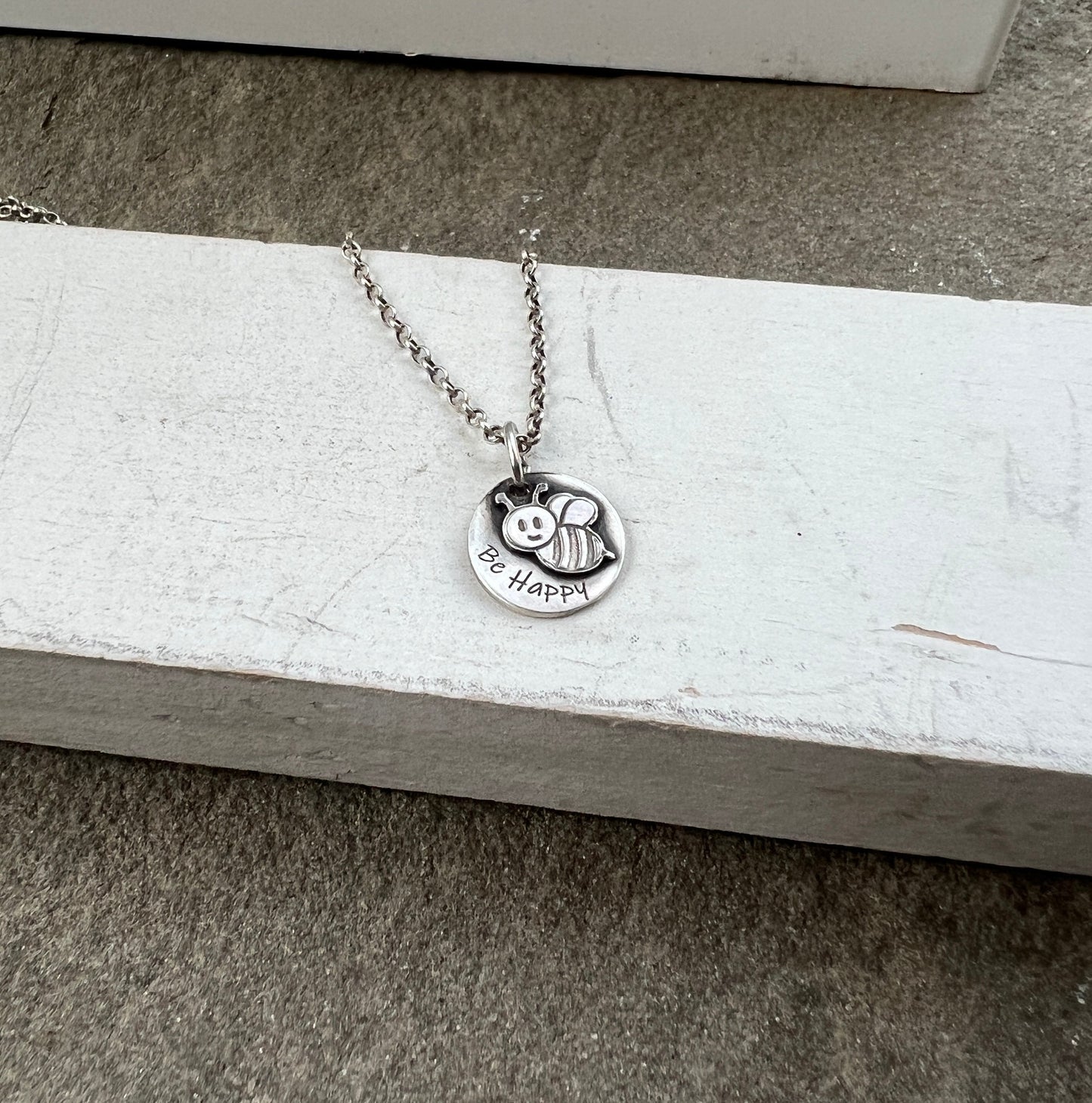 Bee Charm in Sterling Silver