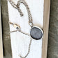 Fingerprint Charm, Engraved in Solid Silver