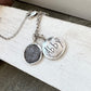Fingerprint Charm, Engraved in Solid Silver