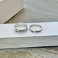 Handwriting Ring Set in Solid Sterling Silver